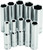 PERFORMANCE TOOL 10 Pc 1/4" Met Socket Set Deep W36400