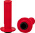 FIRE POWER Control Mx Lock-On Grips Red Half Waffle 24-0205
