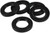JAMES GASKETS Gasket Seal Chain Cover Dbl Lip Big Twins 5Pk 12052 12052
