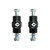 ODI Pw Riser Kit 1.5"Black H73PWR