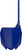 POLISPORT Front Number Plate Blue 8666000007
