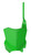 POLISPORT Front Number Plate Green 8665900001