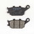 BRAKING Brake Pad Set Semi-Metallic 742SM1