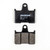 BRAKING Brake Pad Set Semi-Metallic 875SM1