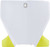 ACERBIS Front Number Plate White/Yellow 2726576814