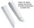 POLISPORT Fork Protectors White 8398000001