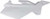 POLISPORT Side Number Plate White 8603200001