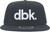 DBK Dbk Basic 4Fifty Snapback Charcoal HAT-BASICS-CH-4FIFTY