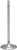 KPMI White Diamond Int. Valve 1.630 O/S M8 `17-24 Non Vvt 20-21061H