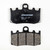 BRAKING Brake Pad Set Semi-Metallic 892SM1