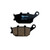 GBRAKES Brake Pads Semi Metallic GB0514-69