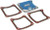 JAMES GASKETS Gasket Insp Cover Beaded Flt Fxr 5/Pk 34906-85 34906-85