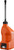 TUFF JUG Utility Container Orange W/ Autostop Spout 2.5 Gal OUASVS10