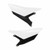 POLISPORT Side Number Plates White 8507200002