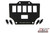 XTC POWER PRODUCTS 6 Switch Mount Plate Hon SP-6SW-HT