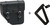 CUSTOMACCES Ibiza Saddlebag Black Left W/O Base AP0007N