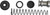 CYCLE PRO Master Cylinder Rebuild Kit Front Kit For 5/8" 18372