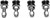FIRE POWER Valve Stems Chrome 4/Pk 30-445 4/PK