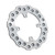 JT Rear Brake Rotor Ss Self Cleaning Hon JTD1009SC01