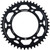 FIRE POWER Rear Sprocket Steel 45T Blk FPS-990-45-BLK