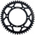 FIRE POWER Rear Sprocket Steel 48T Blk FPS-210-48-BLK