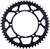 FIRE POWER Rear Sprocket Steel 50T Blk FPS-460-50-BLK