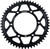 FIRE POWER Rear Sprocket Steel 52T Blk FPS-990-52-BLK