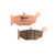 GBRAKES Brake Pads Sintered GB0576-72