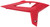 POLISPORT Radiator Scoops Red Beta 8425700004