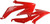 POLISPORT Radiator Shroud Red 8411300003
