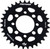 FIRE POWER Rear Sprocket Aluminum 33T Blk FPA-801-33-BLK
