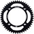 FIRE POWER Rear Sprocket Aluminum 49T Blk FPA-898-49-BLK
