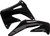 ACERBIS Radiator Shrouds Black 2071390001