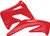 ACERBIS Radiator Shrouds Red 2071390227