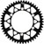 FIRE POWER Rear Sprocket Aluminum 55T-420 Blk Hon 201-55 BLK