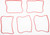 JAMES GASKETS Gasket Rocker Cover Outer 5/Pk 17362-07 17362-07