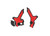 ACERBIS X-Grip Frame Guard Black/Red Hon 2979621042