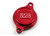 WORKS Oil Filter Cover Red Yam 27-150