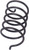 SPEEDWERX H5 Team Secondary Spring Black /Red 155-222 CCH5-J-155-222