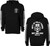 DBK Fully Pinned Hoodie Black Lg AH-FPINNED-L