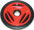 PPD Idler Wheel Red 6.50"X25Mm R0165G-2-105A