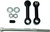 DK CUSTOM PRODUCTS Billet Tank Lift Kit 1" `04-Up Xl Powder Coat Blk DK-SPT-TLK-1
