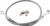 GBRAKES Brake Line Rear Silver Kaw FK003D581R