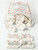 STUD BOY Super-Lite Pro Series Double Backers .75" 24/Pk White 2512-P1-WHT