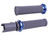 ODI Lock-On Ruffian Grips Graphite/Blue Cvo `23-24 V30HTCH-U
