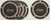 JAMES GASKETS Clutch Derby Cover Gaskets Foamet W/Bead 5/Pk 25416-06-F 25416-06-F