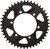 VORTEX Rear F5 Sprocket Aluminum 40T-520 Blk Hc Kaw 454K-40