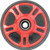 PPD Ppd Idler 6.38" X .625" Red S/M R6380T-2-113A