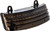 LETRIC LIGHTING CO Tri-Bar Fender Tip Led Smoke Lense `14-Up Flt LLC-TB-CBS