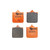 GBRAKES Brake Pads Sintered Ceramic GB0594-75